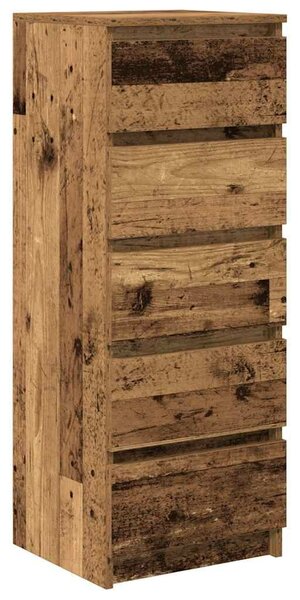 VidaXL antik fa szerelt fa tálalószekrény fiókos 37,5x35x99 cm