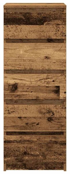 VidaXL antik fa szerelt fa tálalószekrény fiókos 37,5x35x99 cm