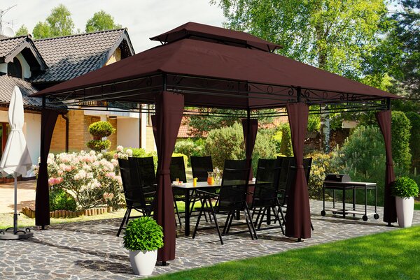 Deuba Topas kerti pavilon 4x3 m - barna
