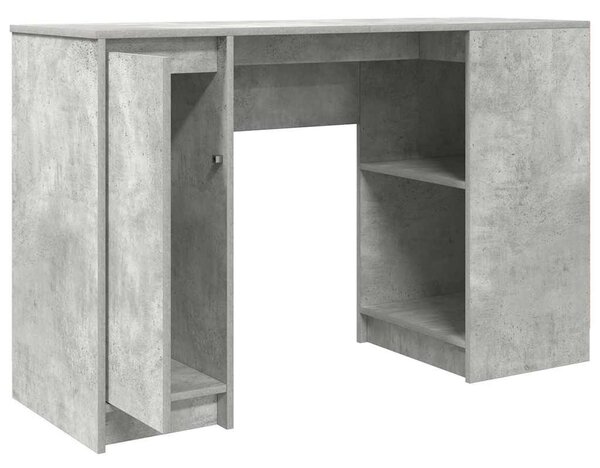VidaXL betonszürke forgácslap íróasztal 120x42x76 cm