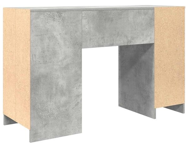 VidaXL betonszürke forgácslap íróasztal 120x42x76 cm