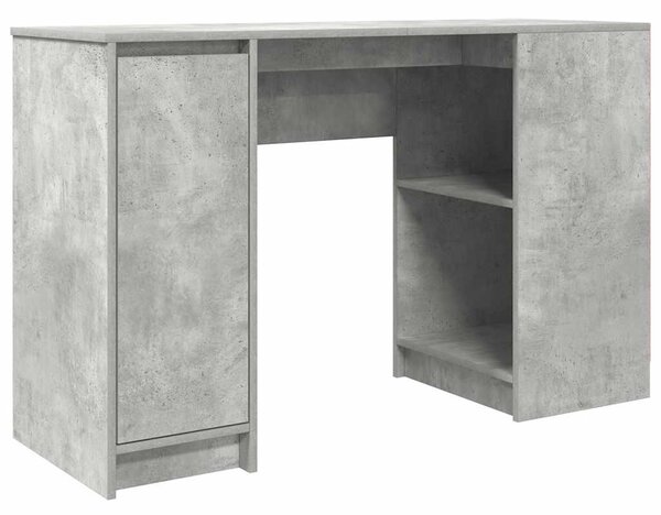 VidaXL betonszürke forgácslap íróasztal 120x42x76 cm