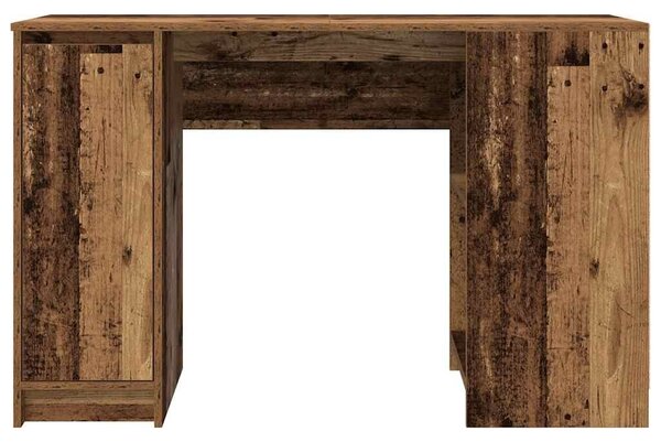 VidaXL antik fa szerelt fa íróasztal 120x42x76 cm