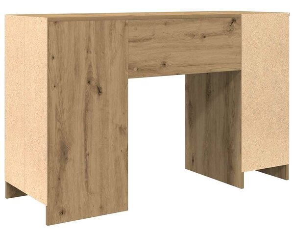 VidaXL kézműves tölgy színű szerelt fa íróasztal 120x42x76 cm