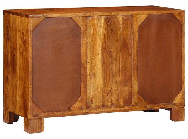 VidaXL tömörfa akácfa többszínű komód 90x35x60