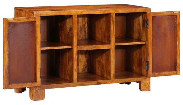 VidaXL tömörfa akácfa többszínű komód 90x35x60