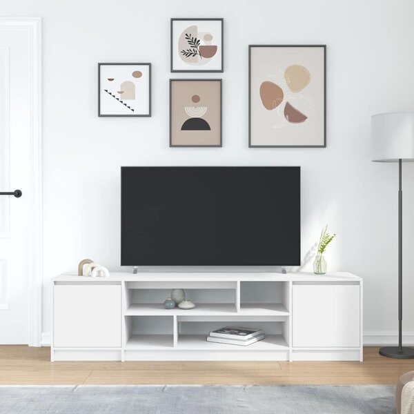 VidaXL fehér szerelt fa TV-szekrény 188,5x41x50 cm