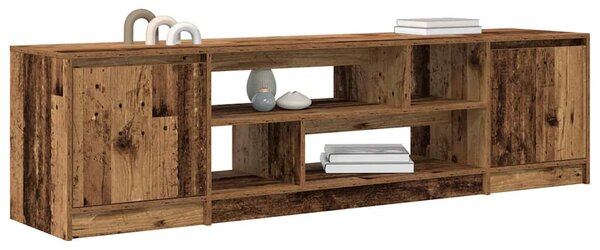VidaXL antik fa színű szerelt fa TV-szekrény 188,5x41x50 cm