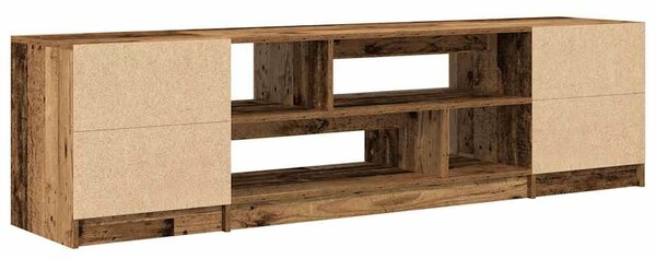 VidaXL antik fa színű szerelt fa TV-szekrény 188,5x41x50 cm