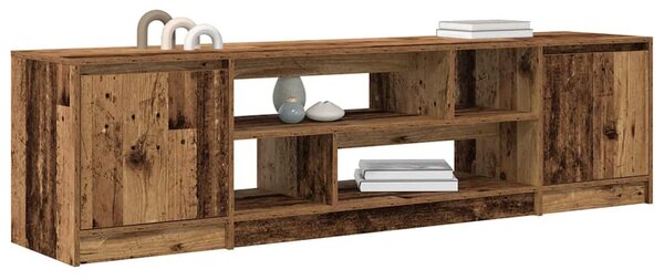VidaXL antik fa színű szerelt fa TV-szekrény 188,5x41x50 cm