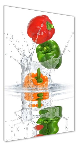 Üvegfotó Paprika