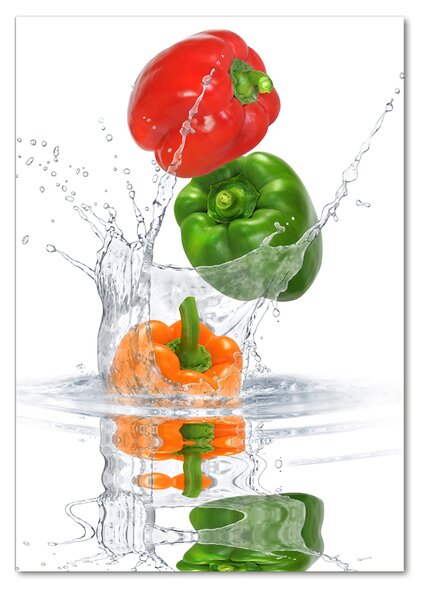 Üvegfotó Paprika