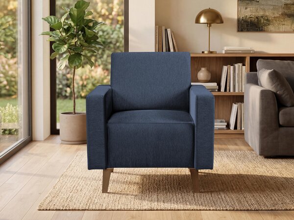 Fotel Delbene 131, Kárpit, 80x75x75cm, Részben összeszerelt