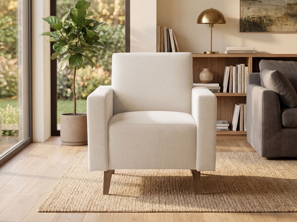 Fotel Delbene 131, Kárpit, 80x75x75cm, Részben összeszerelt