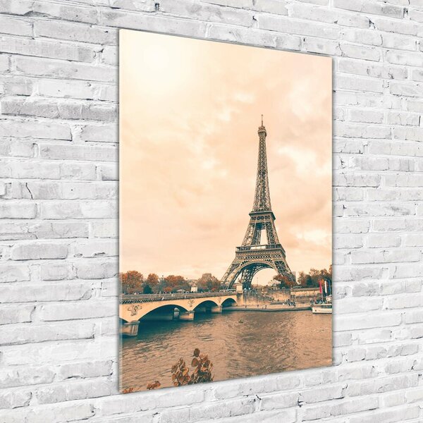 Üvegkép falra Párizsi eiffel-torony