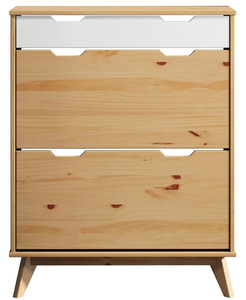 Casaria® Borneo cipősszekrény - 101x33x80 cm