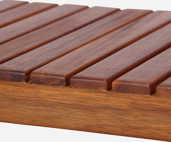 Casaria® Cipőtartó és pad 2 az 1-ben akác - 90 cm