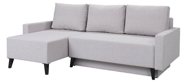 Sarokkanapé Delbene 130, Kárpit, 90x225x140cm