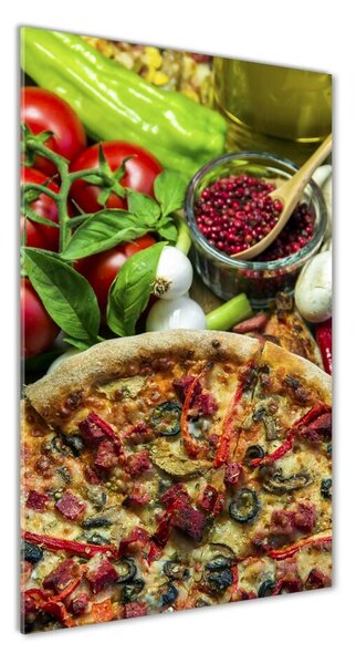 Üvegfotó Pizza