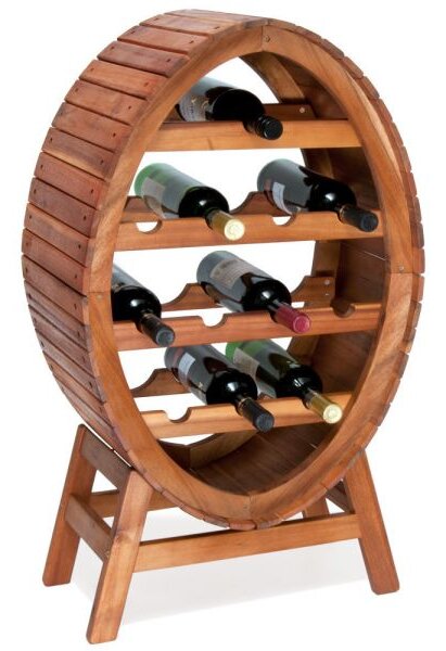 Casaria® Bortartó állvány - 12 palack