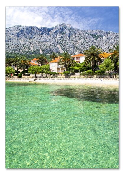 Üvegfotó Beach horvátországban