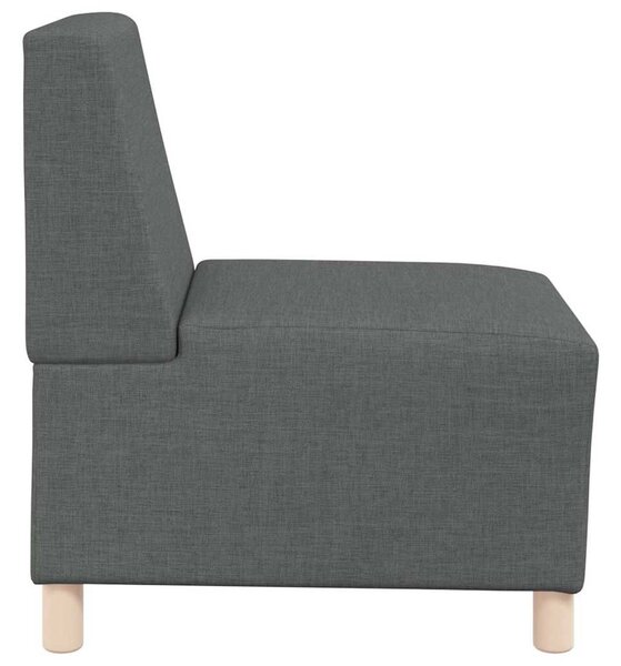 VidaXL sötétszürke szövet kanapéfotel 55 cm