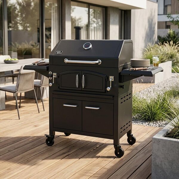 Avenberg RANGLER Multifunkciós grill füstölővel