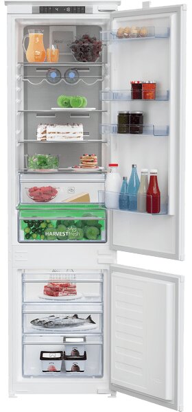 Beko BCNA306E4SN Beépíthető alulfagyasztós hűtőszekrény