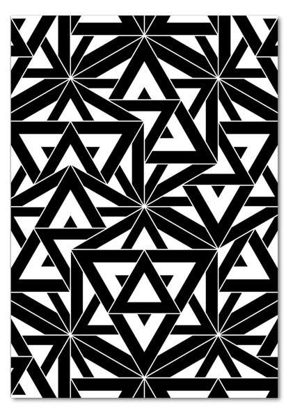 Üvegkép falra Geometriai háttér