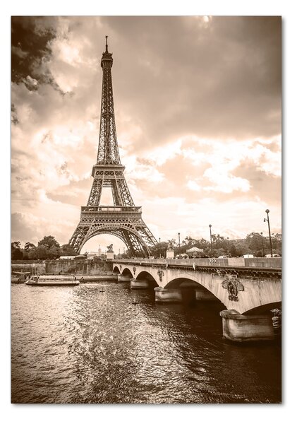 Üvegkép falra Párizsi eiffel-torony