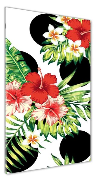 Photo kép üveg Hawaii mintás