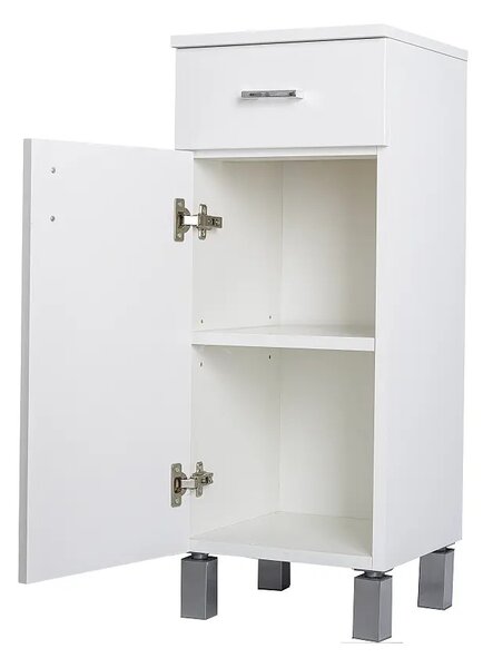 Viva STYLE fürdőszobai ÁLLÓSZEKRÉNY 85 alacsony POLCOS - 1 fiók - BALOS - 35 x 33 x 85 cm
