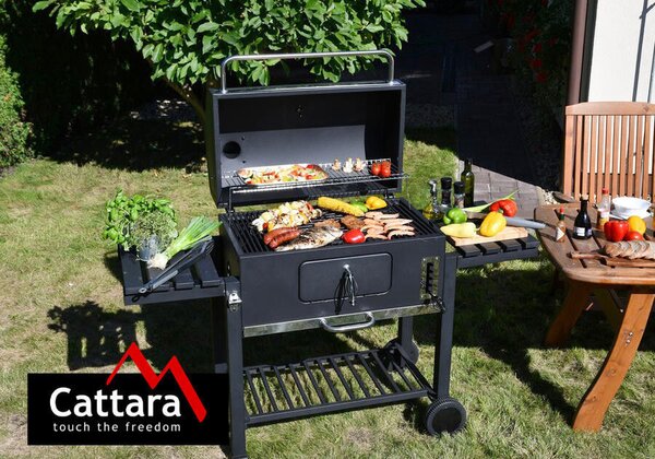 Royal Grande XXL öntöttvas faszenes grillsütő