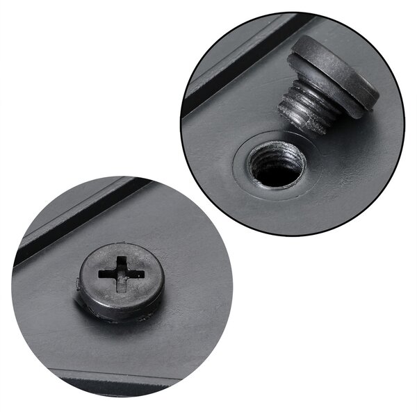 Casaria® Virág box fonott betéttel - barna