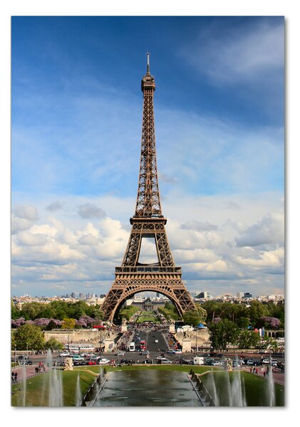 Üvegkép falra Párizsi eiffel-torony