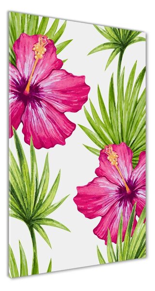 Photo kép üveg Hawaii mintás