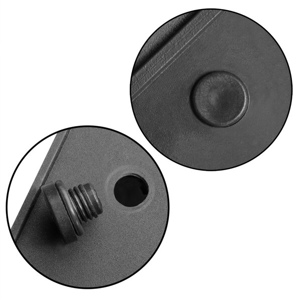 Casaria® Virágcserép 83x30,5x60 cm - szürke