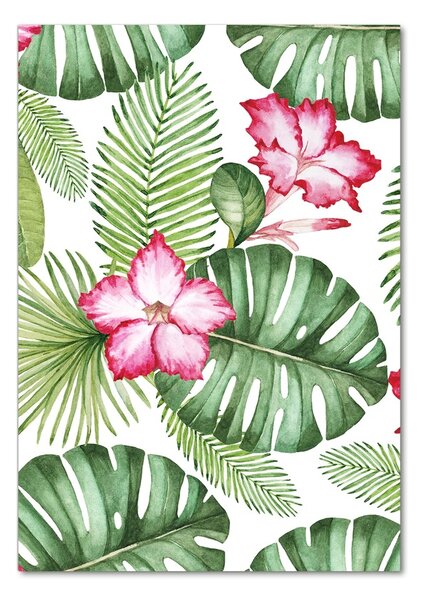 Photo kép üveg Hawaii mintás