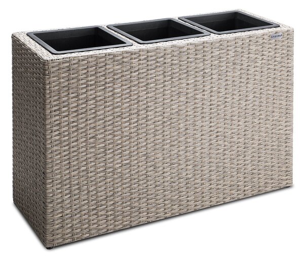 Casaria® Virágtartó 83x30,5x60 cm - krém