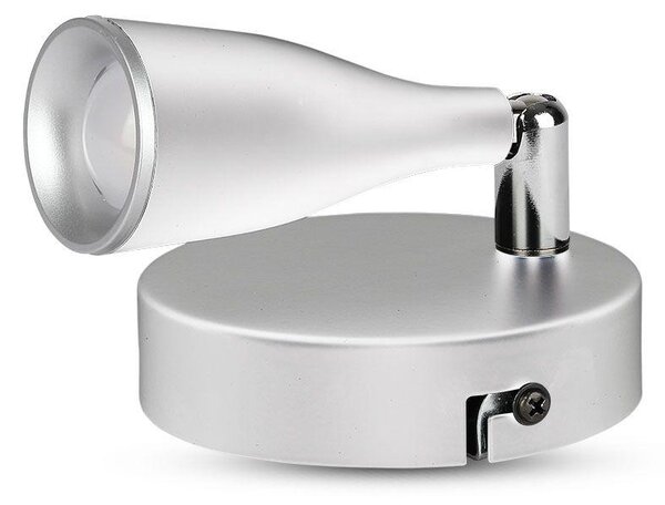 V-TAC 4.5W beltéri fehér fali LED lámpa meleg fehér - SKU 8262