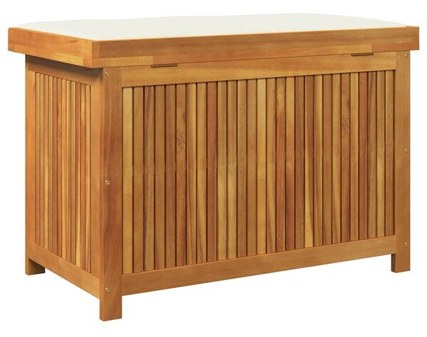 VidaXL tömör akácfa kültéri párnatartó láda 90x50x60,5 cm