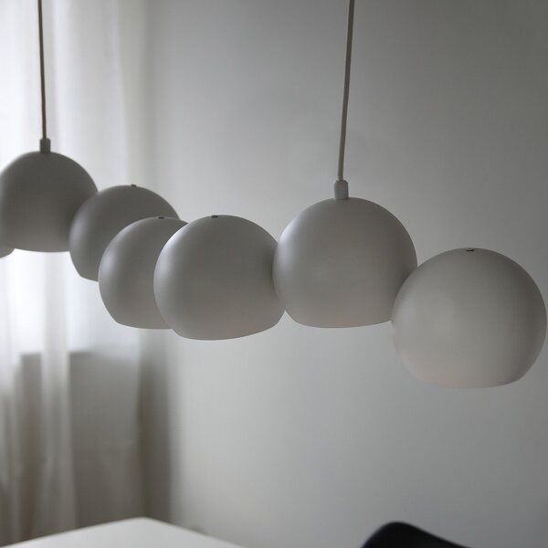 Függőlámpa Markslöjd, Cupolo, dimmable, Fehér, Nappali, Fém, Modern