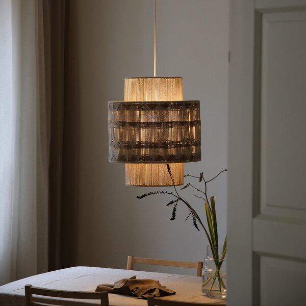 Függőlámpa Markslöjd, Ano, dimmable, Bézs, Nappali, Szövet / Textília