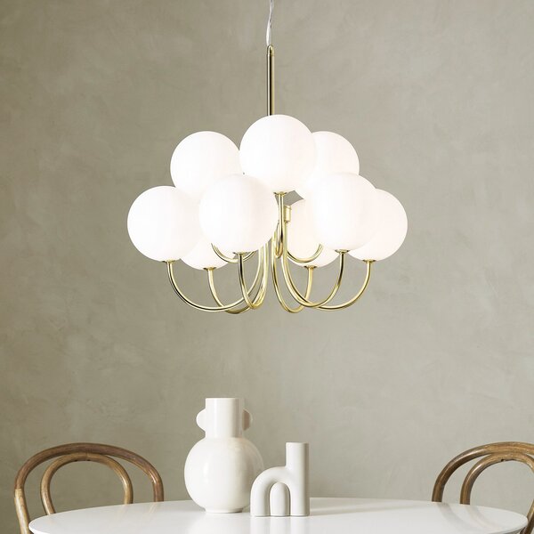 Függőlámpa Markslöjd, Bianco, dimmable, Arany / Sárgaréz, Nappali, Fém