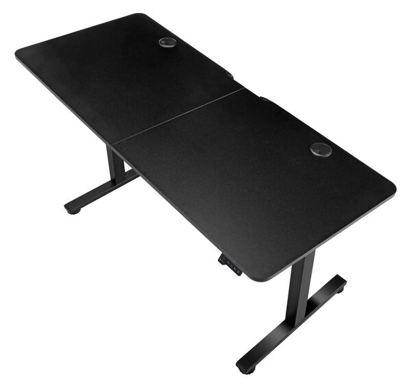 Juskys Irodai asztal 140x60 cm - fekete
