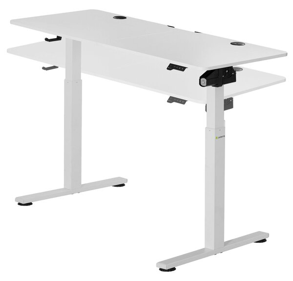 Juskys Irodai asztal 140x60 cm - fehér