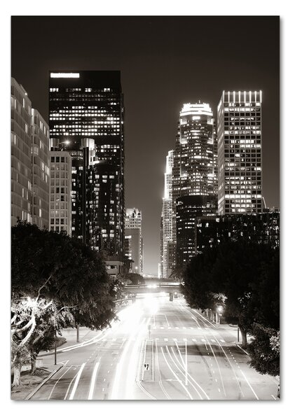 Üvegkép falra Los angeles éjjel
