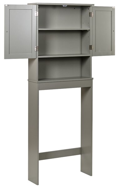 Fürdőszobai szekrény ATJONI 60 cm Szürke