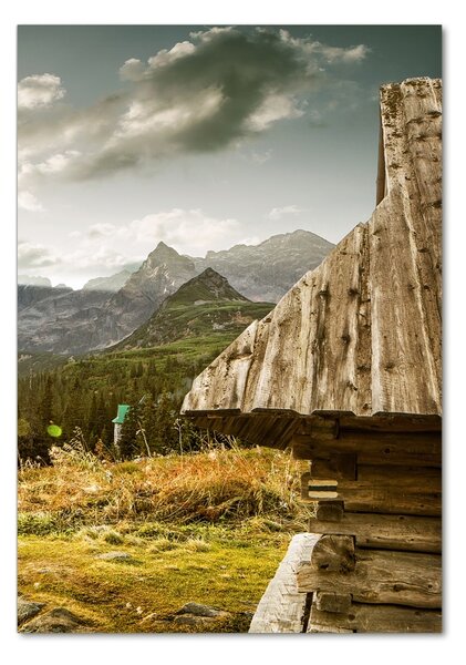 Üvegkép nyomtatás Sunset tatra