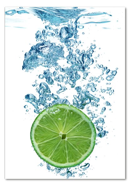 Üvegfotó Lime víz alatt